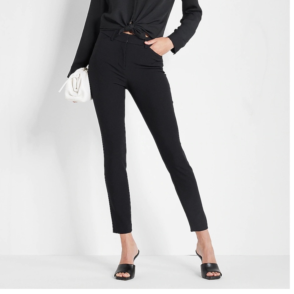 Express Size 4 Skinny High Rise Pants